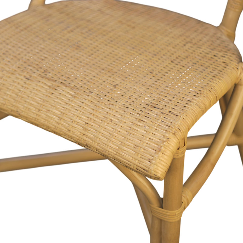 Chaise d'appoint Kira Naturel (ensemble 2)