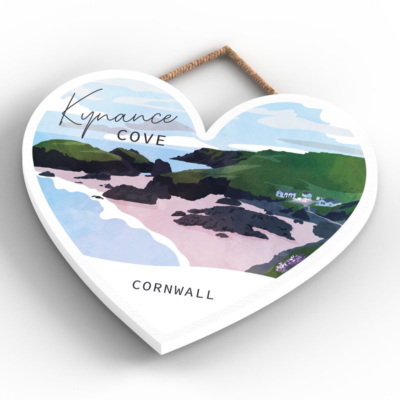 Kynance Cove Cornwall - No Frame Print on Wood