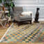 Tapis géométrique ambre Covin-28454283