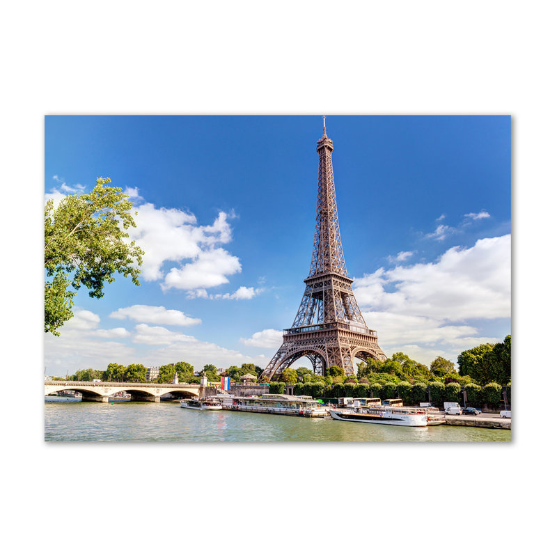 Eiffel Tower Paris - Wrapped Canvas Print