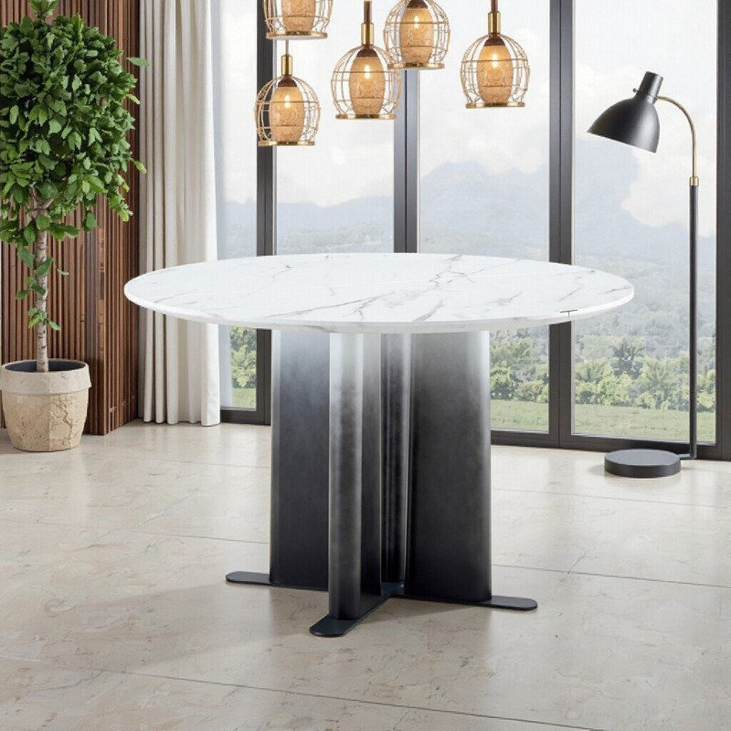 Table de salle à manger Modern Modern, White