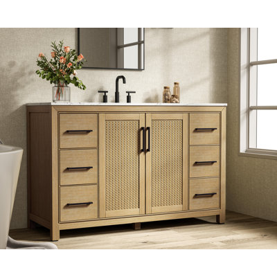 Meuble-lavabo simple 54 po