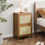 Bamboo 2-Drawer Nightstand