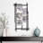 Handmade Decorative Metal Wall Accessory, 18.9 x 34.3 x 1.6 inches | 100% Metal, Unique Hand-Painted Design | Perfect for Living Room, Bedroom, or Office Decor | Easy Wall Mounting with Back Piece