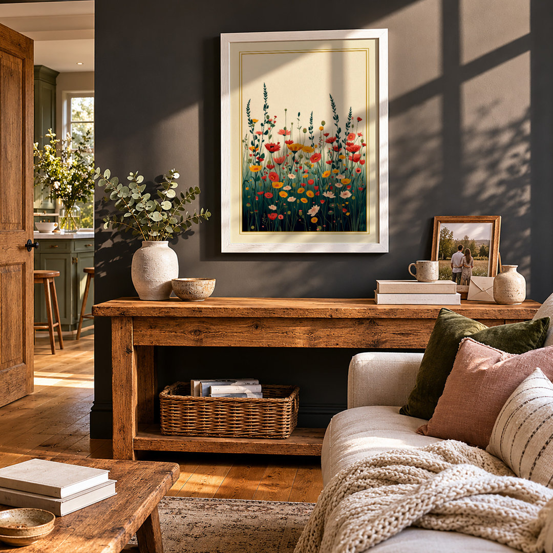 Wildflower Meadow Botanical - Framed Print