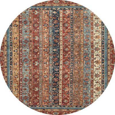 Tapis décoratif multicolore à motif abstrait