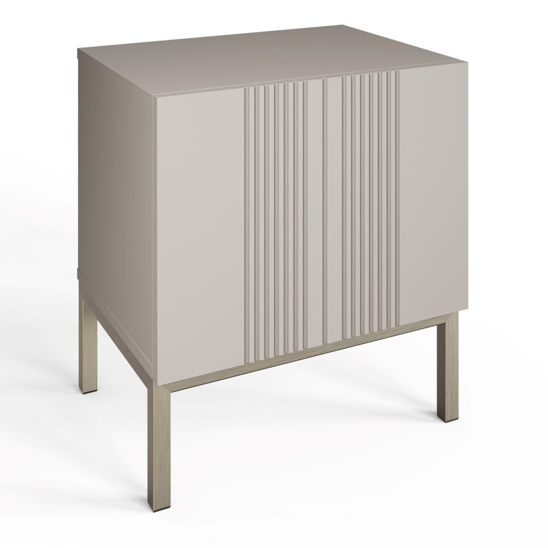 IONA Lamp Table, Grey