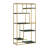Caithlin 70.25"H Metal Open Bookcase-1532545898