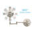 Metal Flat Wall Mirror