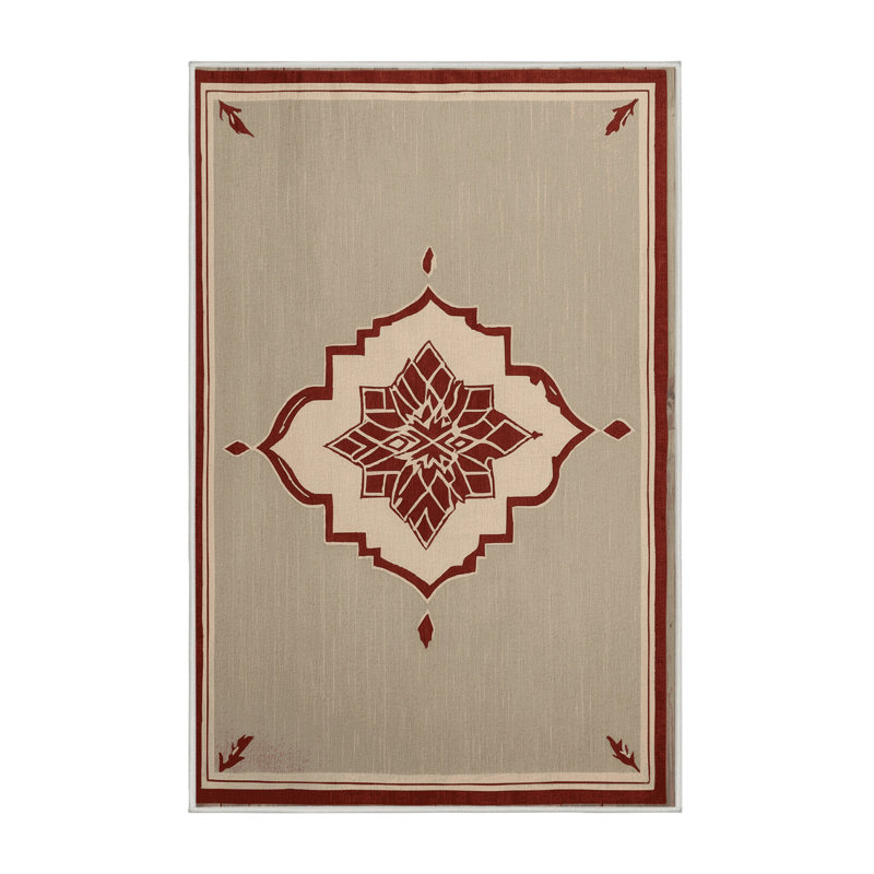 Elemental Grid Rug, Rectangle 4' x 6'