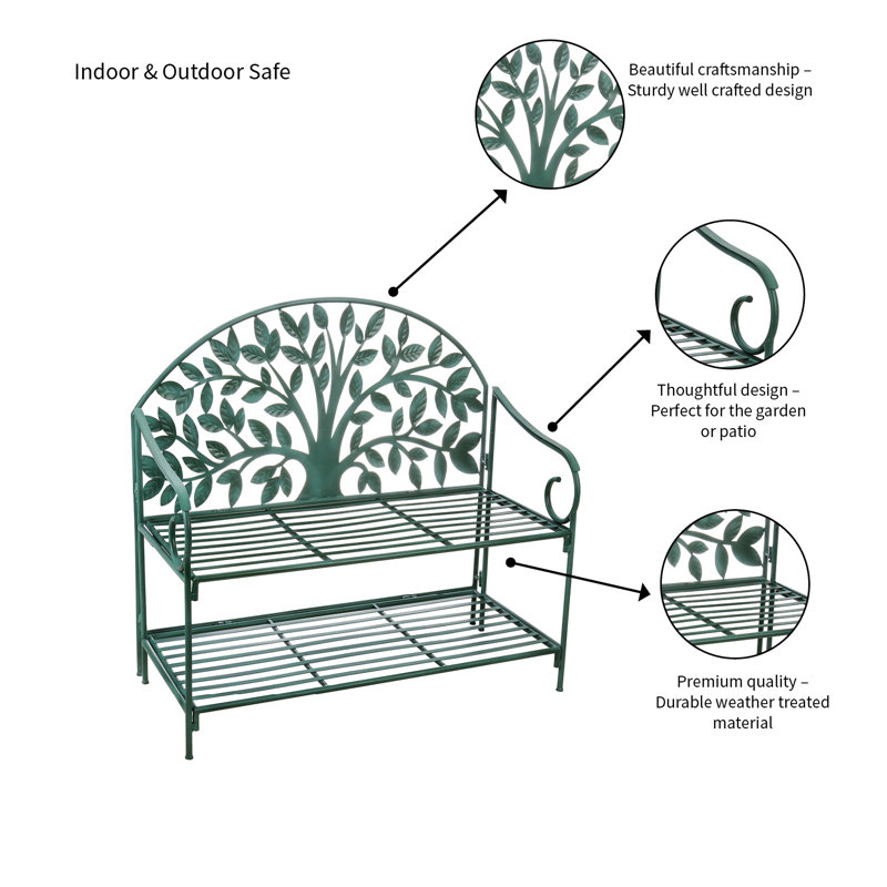 Metal Outdoor Bench
