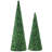 18-24" Sequin Cone Tree Set of 2-88501106