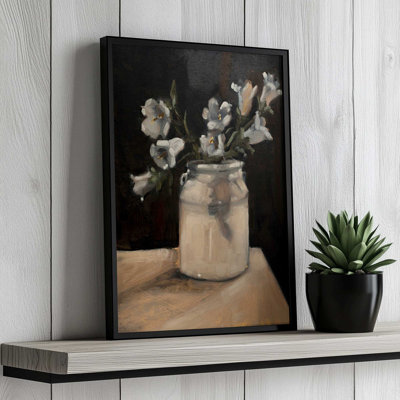 «Flower in Mason Jar I» par Marian Parsons, reproduction d'art
