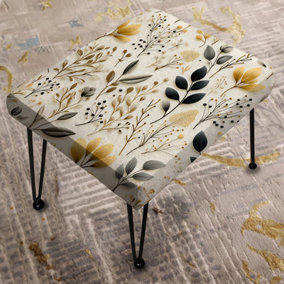 Zen Foliage - Plants Rectangle Ottoman