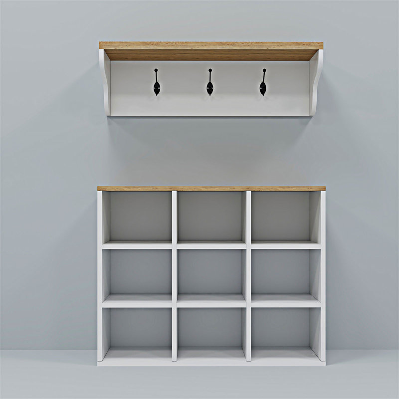 Hall Tree Shoe Bench with Storage