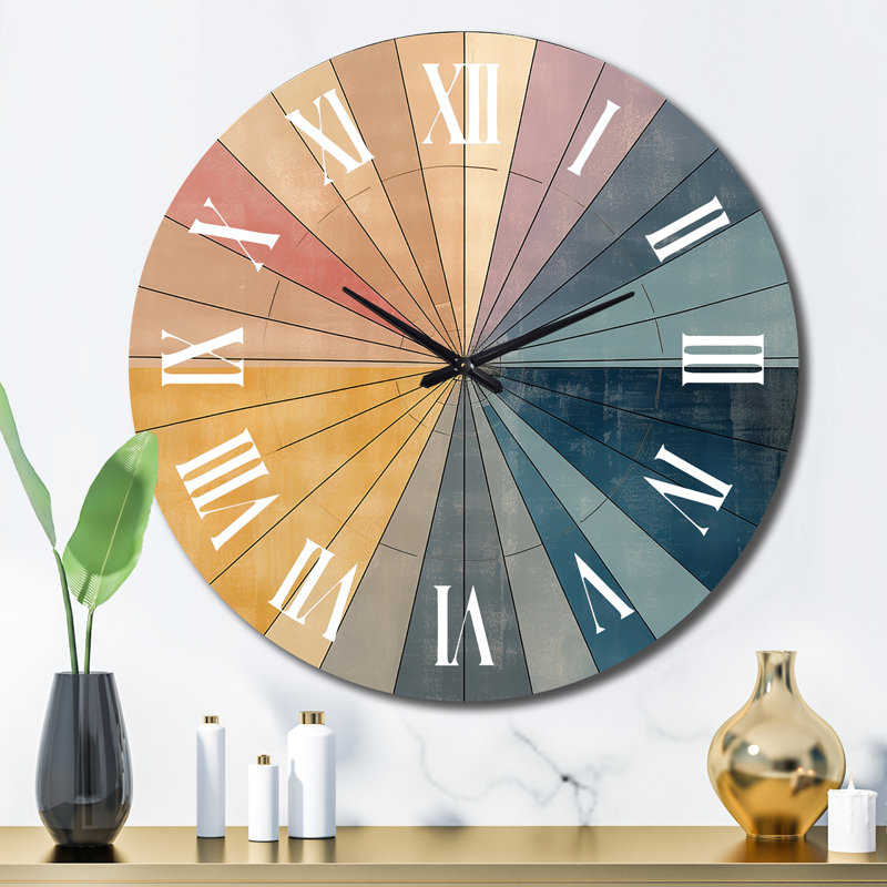Horloge murale Mid-Century New Balance, Grand