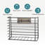 Ranallo Cabinet Door Organise Cupboard Storage Tidy Basket-506360054