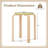 Set Of 4 Bentwood Stackable Stools Dining Stools With Round Tops