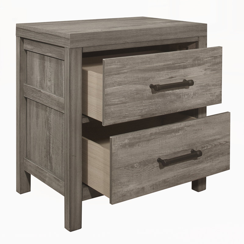 Table de chevet moderne avec tiroirs
