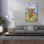  «Tornado» par Gale Pitt, art mural sur toile, 40 po x 60 po