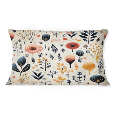 Love In The Wild Coral And Beige Lfower - Throw PillowAbstract Coral Reef Multicolor Azure - Throw Pillow