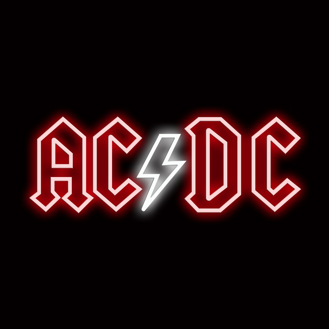 Wanddekoration ACDC