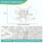 Dalayshia 20.5" Indoor Ceiling Fans With Light, Dimmable Recessed Ceiling Fan-92199735