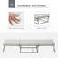 Lit simple convertible 2-en-1 pour invités HOMcom