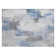 Machine Washable Indoor/Outdoor Xhevrie Denim Rug