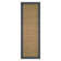 Floral Bordered Machine Washable Rug with Non-Slip Backing Non-Shedding Foldable Soft Low Pile Indoor Carpet