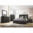 Grey Oak 2 Bedroom Nightstand, Build And Smooth Access Modern Robust Structure Practical Function