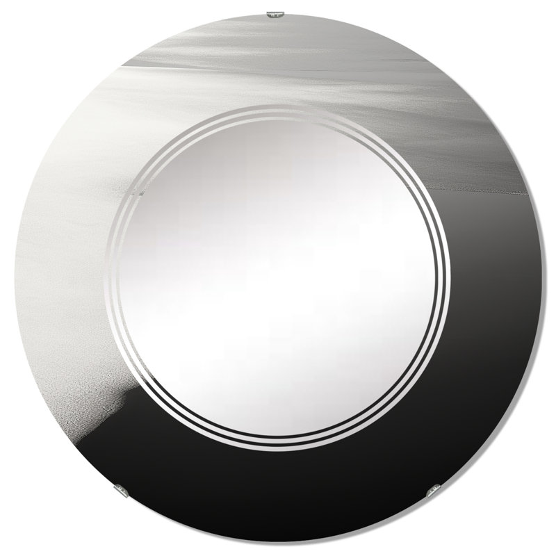 Shepler Circle Wall Mirror, 32" x 32"