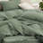 Bedsure Microfiber Duvet Cover with Fitted Sheet- Deep Pocket, Hotel Luxury Soft Double Brushed Bedding Set （Set of 4）-105311227-105311232