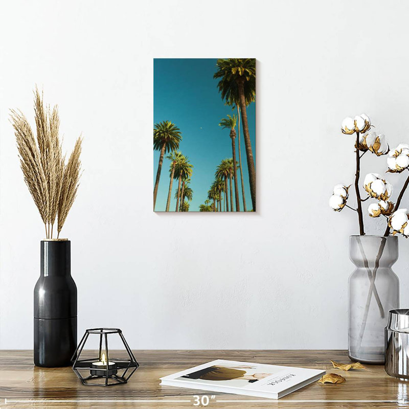 Harnek Palm Tree Rows, 12" H x 8" W