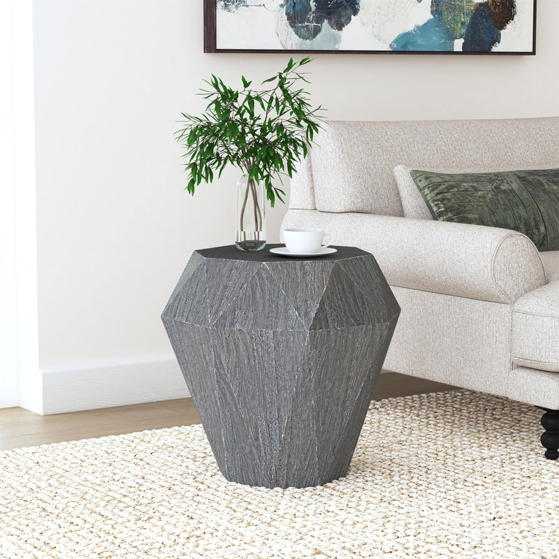 Table d'appoint Pringle Grey, Gris