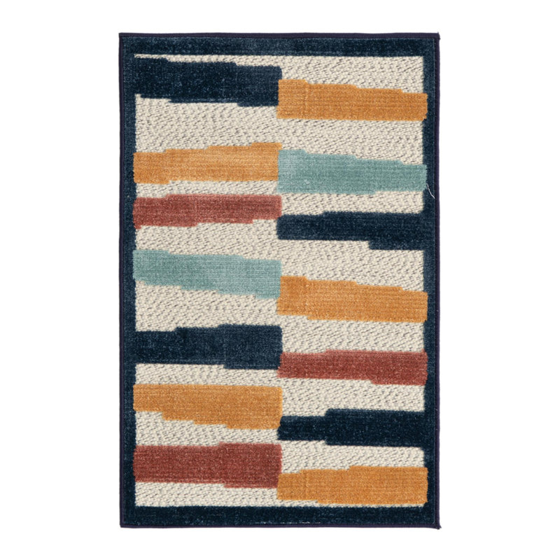 Berberia Geometric Indoor / Outdoor Rug, Rectangle 2' x 3'