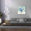  «Pretty In Spring Blue» par Albena Hristova, art mural sur toile, 37 po x 37 po