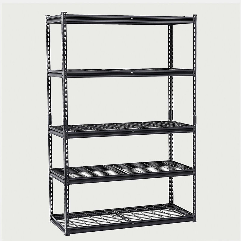 Tablettes de rangement Étagères de garage robustes réglables à 5 niveaux 3000 lb