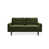 Velours vert olive