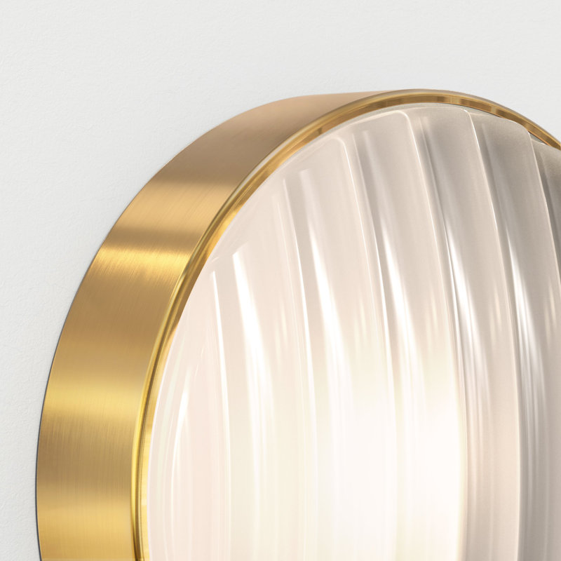 Montreal Round 300, PVD Brushed Brass