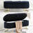 Velvet Upholstered Flip Top Storage Bench-1719763351