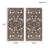 Distressed Carved Wood 2-Piece Wall Decor Set-1261424052