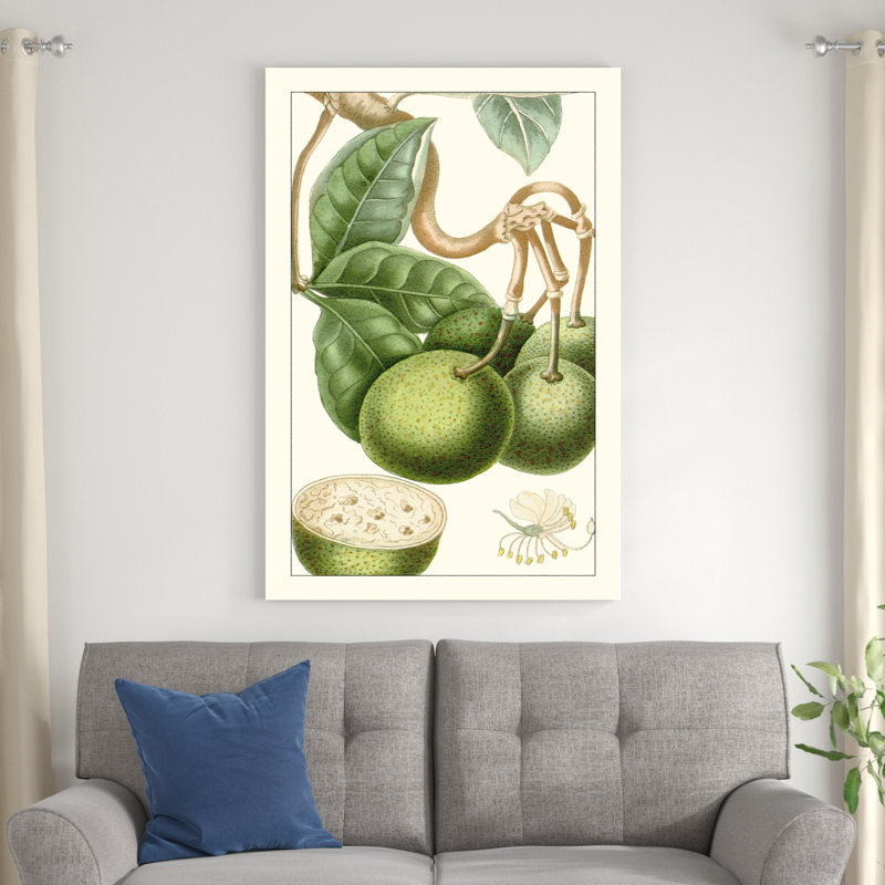 Turpin exotique botanique VI, H 48 po x l 32 po x P 1,25 po