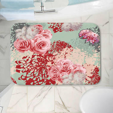 Bungalow Rose Memory Foam Bath Mat with Non-Slip Backing