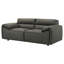 Causeuse rembourrée en graphite Hudson-133411333