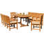 Devon Outdoor 9 - Piece Teak Dining Set-790803849
