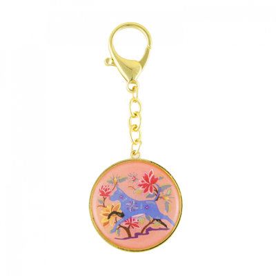 Enseigne de chien « Wish »-porte-clé