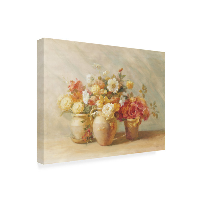 Art sur toile Danhui Nai Sunny Bouquet, H 35 po x l 47 po