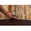 Tapis en laine à motif abstrait Gabbeh