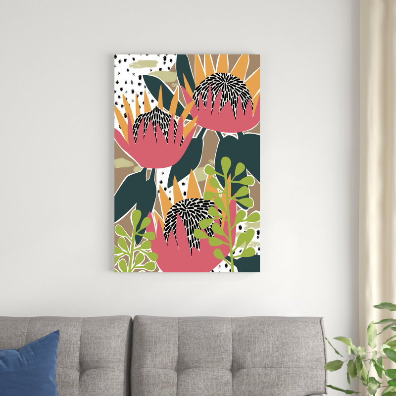 King Protea I, H 36 po x l 24 po x P 1 po